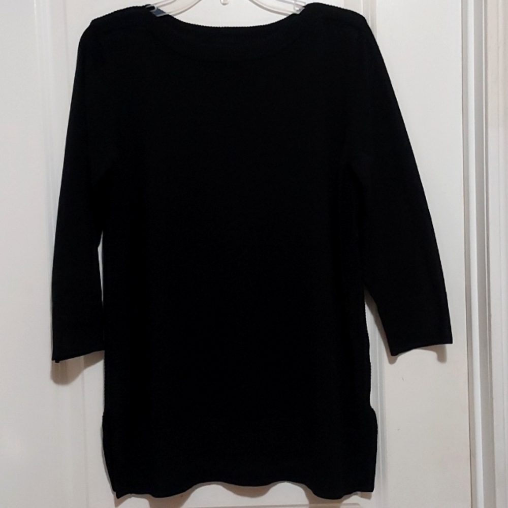 🎁 4/$20 Long Sleeve pullover Sweater by Adrienne Vittadini   Size Large